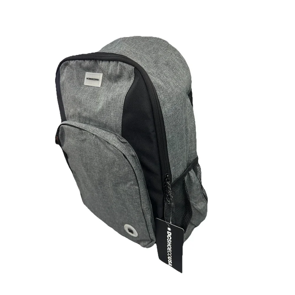 DC Shoes Unisex's Locker 3‎ Backpack 23 Liter Dark Gray Padded Laptop Sleeve New